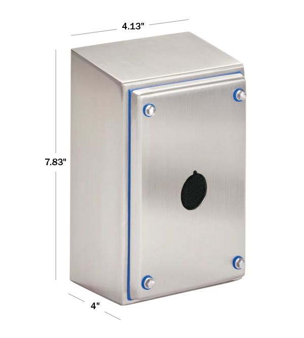 nVent HOFFMAN HSPB1G Hyshed Enclosure with (1) 22.5mm Hole