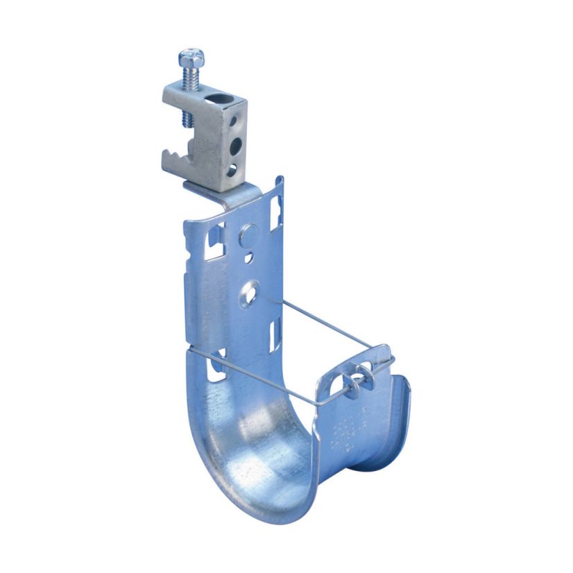 nVent CADDY CAT32HPBCB CAT HP Swivel J-Hook With BC Beam Clamp, 2 in ...