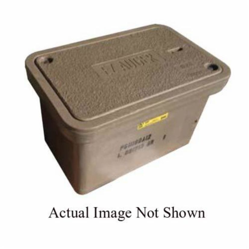 Hubbell QUAZITE® PG2436BA24 Long Open Bottom PG Style Straight Wall Tier-22 Underground Enclosure Box, 36 in L x 24 in W x 24 in D, Polymer Concrete | Werner Electric Hubbell QUAZITE® PG2436BA24 Long Open Bottom PG Style Straight Wall Tier-22 Underground Enclosure Box, 36 in L x 24 in W x 24 in D, Polymer Concrete | Werner Electric