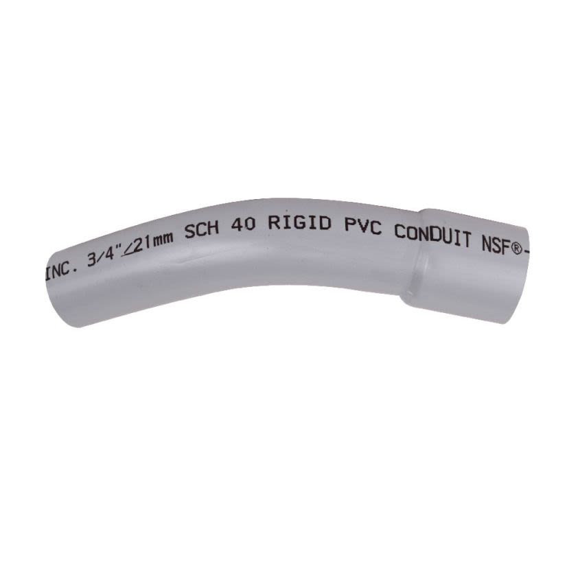 Ipex 078601 B40STD0745 3/4INX45D PVC STD ELBOW SPXBE SCH40 | Werner