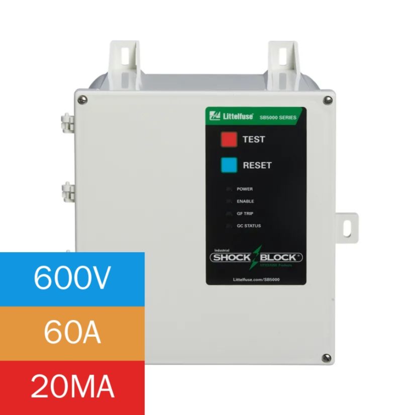 Littelfuse SB5060-311-0 Industrial Shock Block - 600V | Werner