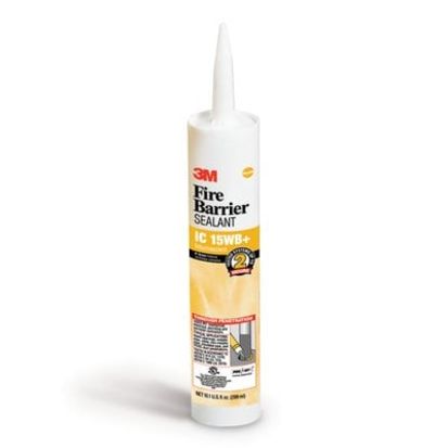 3M™ 7100011413  Fire Barrier Sealant, 10.1 fl-oz Cartridge, Light Yellow, Paste, Mild