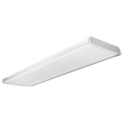 Acuity Brands Lithonia Lighting® LB 2 32 MVOLT GEB10IS LB Series Low Profile Wraparound, (2) Fluorescent/T8 Lamp, 120 to 277 VAC, High Gloss Baked White Polyester Enamel Housing