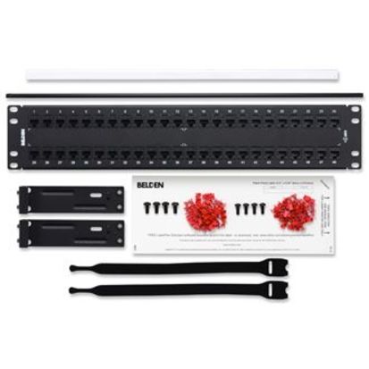 Belden® AX103255 Cat6+ KCONN Patch Panel 48-P