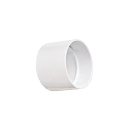 Broan NuTone® CF388 Stop Coupling, 2 in Dia, For Use With Central Vacuum System, PVC