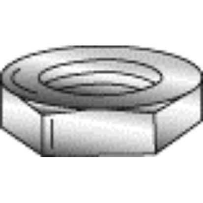 Minerallac® Cully™ 70135J Hex Nut, Imperial, 3/8-16, Stainless Steel, 18-8 Material Grade, Right Hand Thread