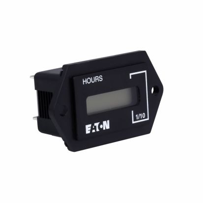 Eaton E42DI2448230 Durant E42DI24 Hour Model Rectangular Elapsed Time Meter, 6 Digits, Rectangular LCD Display
