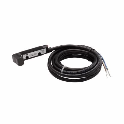 EATON Prism® 14151RL14 3/4-Wire Photoelectric Sensor, Tubular Shape, 10 ft, Red Laser Sensing Beam, 3 ms Response, Solid State Relay Output