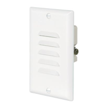 EATON 7739W-BOX Step Light Box, LED Lamp, 3 W Fixture, 120 VAC, White Housing