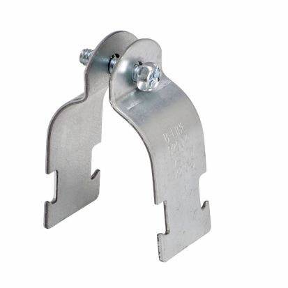 Eaton B-Line B2009ZN B2000 2-piece Conduit/Pipe Clamp, 3/4 In Conduit, 500 Lb Load, Steel