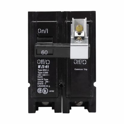 Eaton BRLW2 Padlockable Handle Lock, 2/3 Poles, For Use With Type BR 2/3-Pole Circuit Breaker and 1-Phase Through 125 A MLO Loadcenter