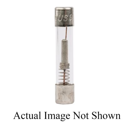 Eaton Bussmann Series MDQ-3 MDQ Small Dimension Time Delay Fuse With Nickel Plated Brass End Caps, 3 A, 250 VAC, 100 A Interrupt, Cylindrical Body