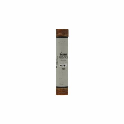 Eaton Bussmann Series NOS-60 Non-Current Limiting One Time Fuse, 60 A, 600 VAC, 50 kA Interrupt, Class: H/K5, Cylindrical Body