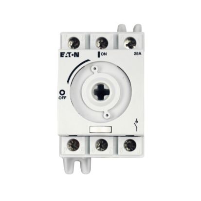 Eaton R5A3016U Non-Fusible Rotary Disconnect Switch, 600 VAC, 16 A, 10 hp, 11 hp, 3 Poles