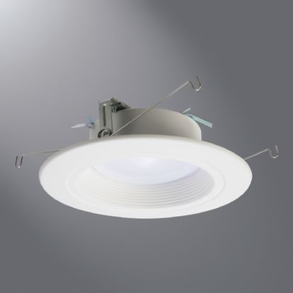 Cooper Lighting Halo RL560WH6930 RL56 Dimmable LED Module, 5/6 in Ceiling Opening, 120 VAC, Aluminum/Polycarbonate Housing