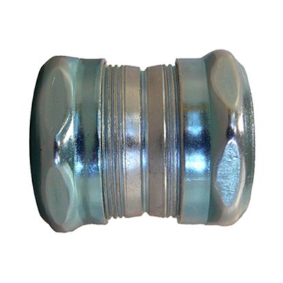 Appleton® ETP™ 6050GSR Raintight Gland Compression Coupling, 1/2 in, Steel, Zinc Electroplate