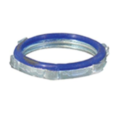 Appleton® BLSG-50 Liquidtight Sealing Locknut With PVC Gasket, 1/2 in, For Use With Rigid Conduit/IMC, Steel