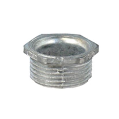 Appleton® CN-50 Bushed Conduit Nipple, 1/2 in, For Use With IMC/Rigid Conduit, Die Cast Zinc, Zinc Plated