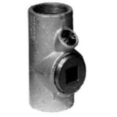 Emerson Electric Appleton® UNILETS® EYSF-100 Dust-Ignitionproof Explosionproof Raintight Conduit Sealing Fitting, 1 in, For Use With IMC/Threaded Rigid Metallic Conduit, Malleable Iron, Triple Coated