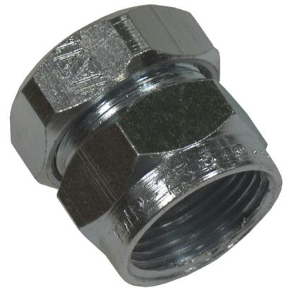 Appleton® TWR-100 Conduit Combination Coupling, 1 in, For Use With EMT to Rigid Metal Conduit, Steel, Zinc Plated