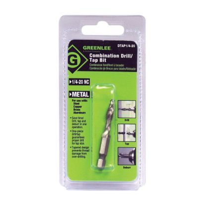 Greenlee DTAP1/4-20 Split Point Tap Drill Bit