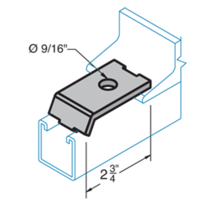 Haydon C-403, 73615, Standard Beam Clamp, EG