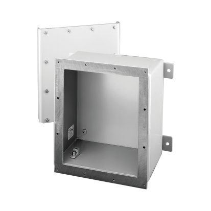 nVent HOFFMAN A12D128 A9 Hazardous Location Enclosure, 12 in L x 12 in W x 8 in D, NEMA 9/IP60 NEMA Rating, Steel