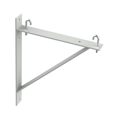 nVent HOFFMAN LTSB18BLK DCR Triangle Support Bracket Kit, 18 in L, For Use With 12 and 18 in Cable Runway, Steel