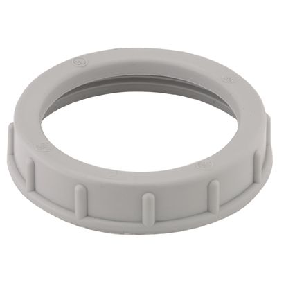 Hubbell RACO® 1410 Conduit Bushing, 2-1/2 In Trade, Polypropylene, Electro-Plated Zinc