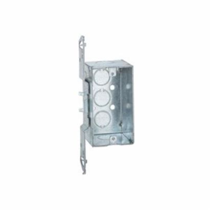 RACO® 678 Handy Box, Steel, 16.5 cu-in, 1 Outlet, 3 Knockouts