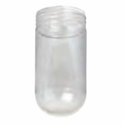 Hubbell Killark® VRG-100 Vaporproof Light Fixture Globe, Cylindrical Shape, 150 W Incandescent Lamp, Glass