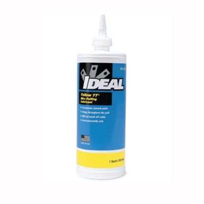 IDEAL 77 31-358 Yellow Wire Pulling Lubricant 1 qt Bottle