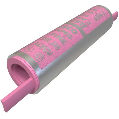 nVent ILSCO ASN-2 Type ASN Dual Rated Compression Sleeve, 2 AWG Aluminum/Copper Conductor, Die Code: 348, 1.94 in L, Aluminum