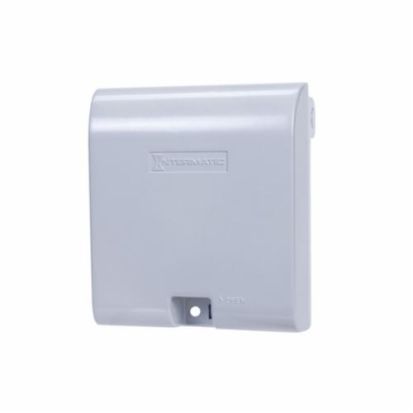 Intermatic® WP1030MXD WP1000MX Heavy Duty Weatherproof While-In-Use Cover, 6.37 in L x 5-3/4 in W x 3-1/8 in D, Receptacle Cover, Die Cast Aluminum