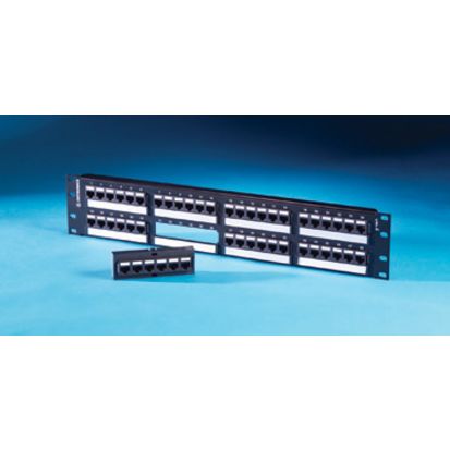 Legrand Ortronics® SP6U48 48PORT,110/6PORT PANEL CAT6 HD T568A/B,8POS,3.50INX19IN