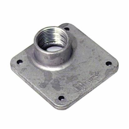 Milbank® A7514 Meter Socket Hub, 1 in NPT, For Use With Small RL Opening Meter Socket, Aluminum, Painted