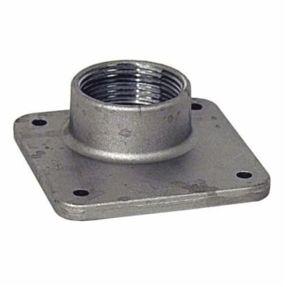 Milbank® A7515 Meter Socket Hub, 1-1/4 in NPT, For Use With Small RL Opening Meter Socket, Aluminum, Painted