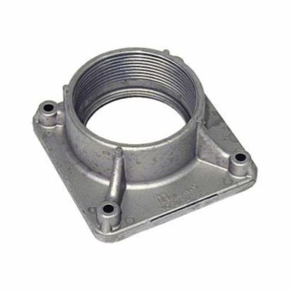 Milbank® A8110 Meter Socket Hub, 3 in NPT, For Use With Large R Opening Meter Socket, Aluminum, Painted