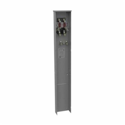 Milbank® U3358-O-KK Ringless Meter Pedestal, 240 VAC, 200 A