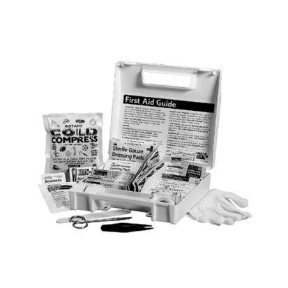 Minerallac® Cully™ 23298 First Aid Kit, 81 Components, Plastic Case, 9 in H x 8-3/8 in W x 2-1/2 in D