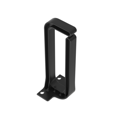 Panduit® Open-Access™ CMVDR1 Vertical D-Ring, For Use With Cable Management System, 1 RU, Polycarbonate, Black