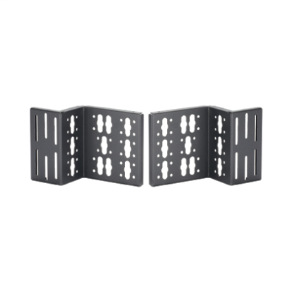 Panduit® Net-Access™ CVPDUB Server Cabinet PDU Bracket Kit, For Use With 4-Post Rack System and PDU, Steel, Black