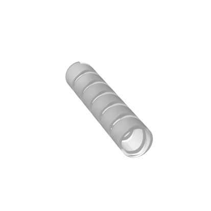 Panduit® T50F-C Reusable Spiral Wrap, 1/2 in OD Dia x 100 ft L x 0.06 in THK, Polyethylene, Natural