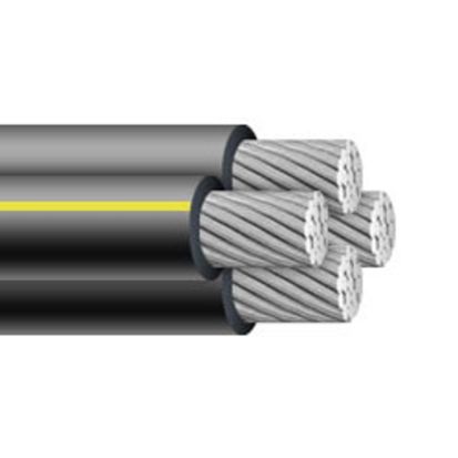 ALUMINUM URD 2-2-2-4 DYKE CUT COIL LESS THAN 151 FT 27:43:40:04