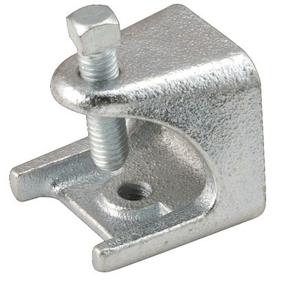 Hubbell RACO® 2538 Conduit Beam Clamp, 2 in, For Use With Hanger, Bridle Ring and Drop Rod, Steel/Malleable Iron, Electro-Plated Zinc