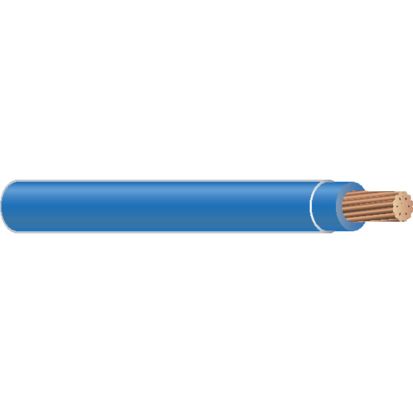 THHN Cable - Stranded, Blue, 12 AWG, 500 ft Spooled