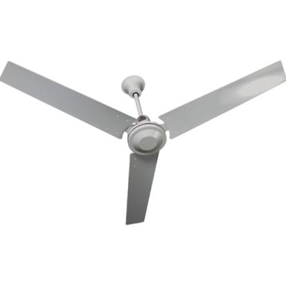 TPI CHR Commercial Grade Down Draft Ceiling Fan, 56 in Blade, Metal Housing, Aluminum Blade, 19000 cfm