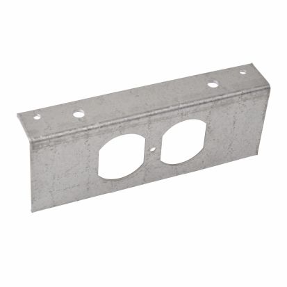 Thomas & Betts Steel City® 665-RP Recessed Service Device Plate, For Use With 665 Series Floor Box, 3/4 in, 1-1/4 in Knockout, Steel