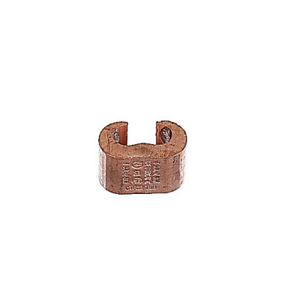 Thomas & Betts Blackburn® E-Z-Ground® CTP22 Grounding Compression Connector, C Shape, 6 to 2 AWG Main/Run, 6 to 2 AWG Solid/Stranded Tap, Copper