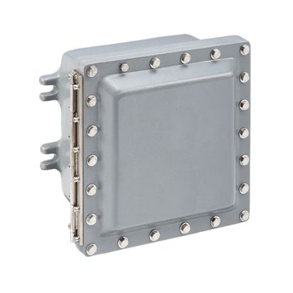 nVent HOFFMAN SX7E883 HL5U Junction Box, 12.09 in L x 12.09 in W x 6.18 in D, NEMA 3/4X/7/9 NEMA Rating, Aluminum